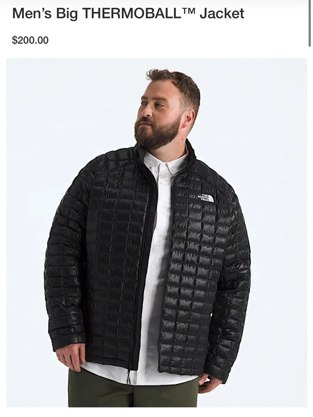 The North Face Black Quilted Puffer Jacket